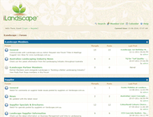 Tablet Screenshot of forum.ilandscape.com.au